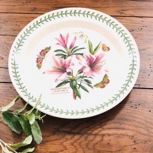 Portmeirion Botanical Garden Rhododendrum Plate